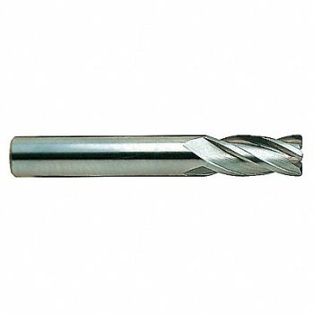 YG-1 TOOL COMPANY Sq. End Mill Single End Carb 1, 35U828