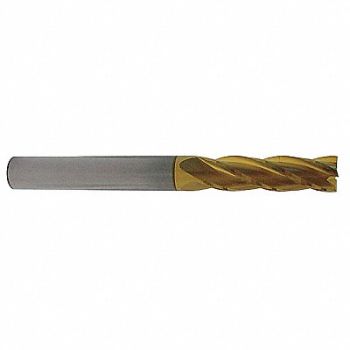 YG-1 TOOL COMPANY Sq. End Mill Single End Carb 1, 35U999