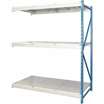 HALLOWELL Bulk Rack Shelving AddOn 48inx120inx48in, 35UP97