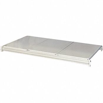 HALLOWELL Bulk Rack Shelf 14 ga 48inx3 1/8inx60in, 35UT67
