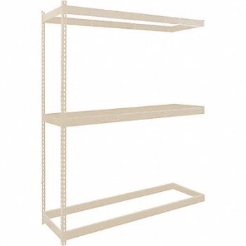 HALLOWELL Boltless Shelving 48x84x72in AdOn, 35UU16