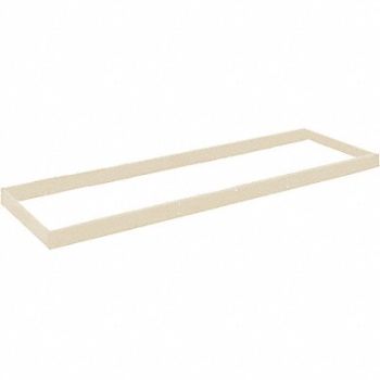 HALLOWELL Boltless Shelf Cap 600 lb 72 x 48 in, 35UU19