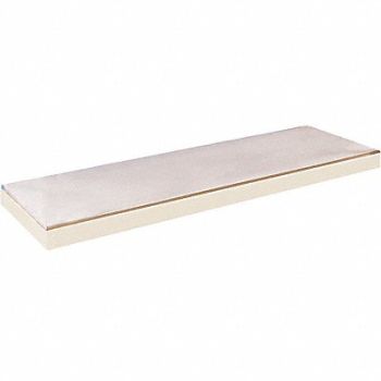 HALLOWELL Boltless Shelf Cap 215 lb 72 x 48 in, 35UU28