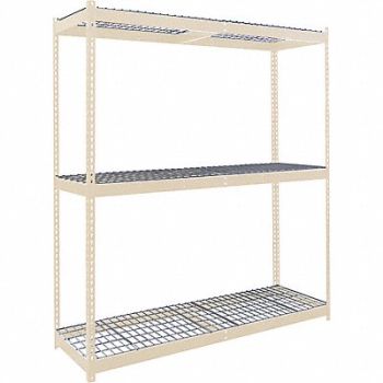 HALLOWELL Boltless Shelving 48x84x96in Strtr, 35UV58