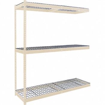 HALLOWELL Boltless Shelving 48x84x96in AdOn, 35UV61