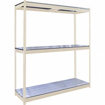 HALLOWELL Boltless Shelving 48x84x96in Strtr, 35UV67