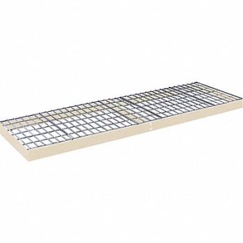 HALLOWELL Boltless Shelf Cap 600 lb 72 x 48 in, 35UV28