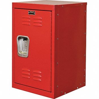 HALLOWELL Lckr 1x1Lckr Red 24 x15 x15 UnAssm, 35UW27