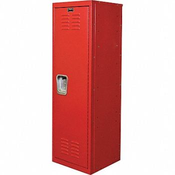 HALLOWELL Lckr 1x1Lckr Red 48 x15 x15 UnAssm, 35UW34