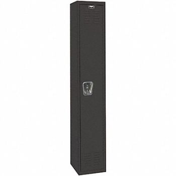 HALLOWELL Lckr 1x1Lckr Black 72 x12 x18 Assm, 35UW68