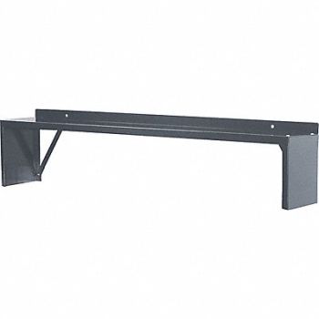 HALLOWELL Riser 72 in W x 10 in D x 12 in H Blk, 35UX18