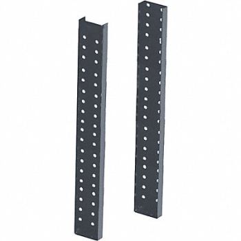 HALLOWELL Leg Extension Kit Steel Black, 35UX27