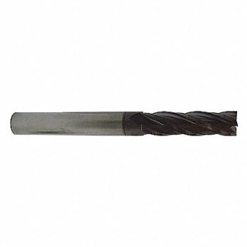 YG-1 TOOL COMPANY Sq. End Mill Single End Carb 7/16, 35V006