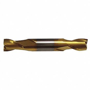 YG-1 TOOL COMPANY Sq. End Mill Double End Carb 7/16, 35V047