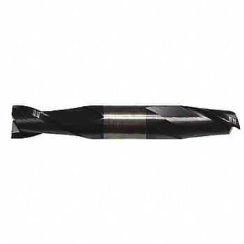 YG-1 TOOL COMPANY Sq. End Mill Double End Carb 7/16, 35V066
