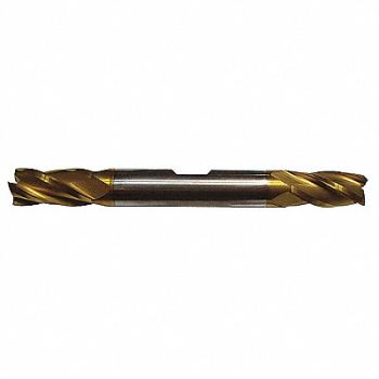 YG-1 TOOL COMPANY Sq. End Mill Double End Carb 1/2, 35V174