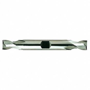 YG-1 TOOL COMPANY Sq. End Mill Double End HSS 1/2, 35V263