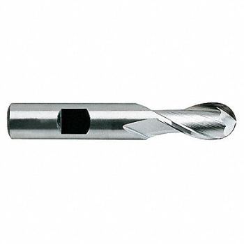 YG-1 TOOL COMPANY Sq. End Mill Single End HSS 1/8, 35V306