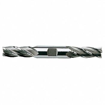 YG-1 TOOL COMPANY Sq. End Mill Double End HSS 1, 35V406