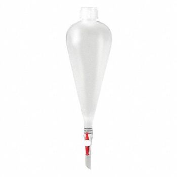 SP SCIENCEWARE Separatory Funnel 250mL Polypropylene, 35V604