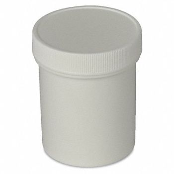 SP SCIENCEWARE Screw Cap Jar 118mL Plastic Wide PK12, 35V652