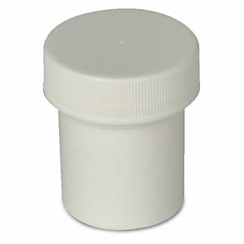 SP SCIENCEWARE Screw Cap Jar 14.8mL Plastic Wide PK12, 35V654