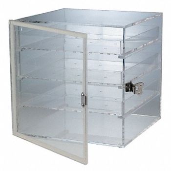 SP SCIENCEWARE Cabinet Desiccator 4-3/8 x2-3/4 Amber, 35V661