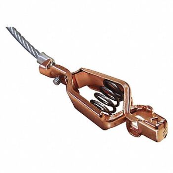 GLEASON 100 Amp Alligator Clip Individual, 35V723