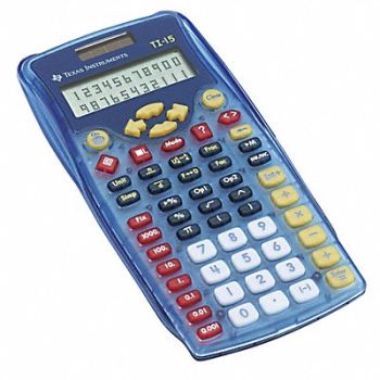 TEXAS INSTRUMENTS Calculator LCD 8 Digit, 35W790