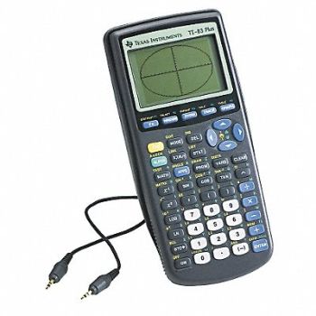 TEXAS INSTRUMENTS Graphing Calculator LCD 16x8 Digit, 35W799