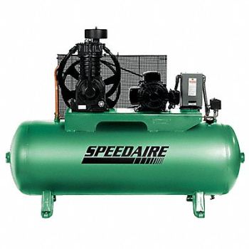 SPEEDAIRE Electric Air Compressor 5 hp 2 Stage, 35WC41