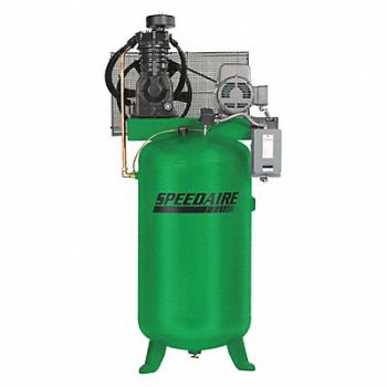SPEEDAIRE Electric Air Compressor 5 hp 2 Stage, 35WC42