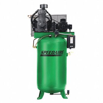 SPEEDAIRE Electric Air Compressor 5 hp 2 Stage, 35WC43