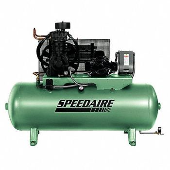 SPEEDAIRE Electric Air Compressor 5 hp 2 Stage, 35WC46