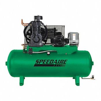 SPEEDAIRE Electric Air Compressor 5 hp 2 Stage, 35WC44