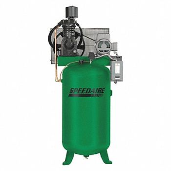 SPEEDAIRE Electric Air Compressor 7.5 hp 2 Stage, 35WC47