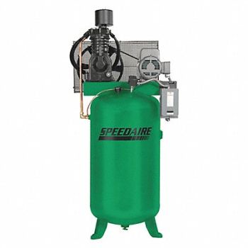 SPEEDAIRE Electric Air Compressor 7.5 hp 2 Stage, 35WC48