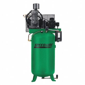 SPEEDAIRE Electric Air Compressor 7.5 hp 2 Stage, 35WC50