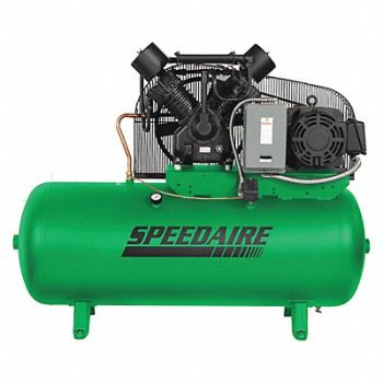 SPEEDAIRE Electric Air Compressor 15 hp 2 Stage, 35WC54