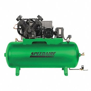 SPEEDAIRE Electric Air Compressor 10 hp 2 Stage, 35WC55
