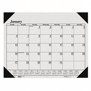 HOUSE OF DOOLITTLE Dated Monthly Desk Calendar 22x17 In., 35X167