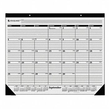 AT-A-GLANCE Desk Pad Calendar 22x17 In., 35X182