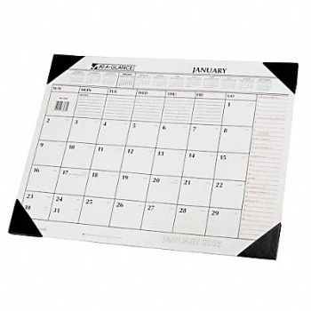 AT-A-GLANCE Monthly Desk Pad Calendar 22x17 In., 35X216