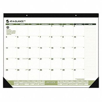 AT-A-GLANCE Desk Pad Calendar 22x17 In., 35X297