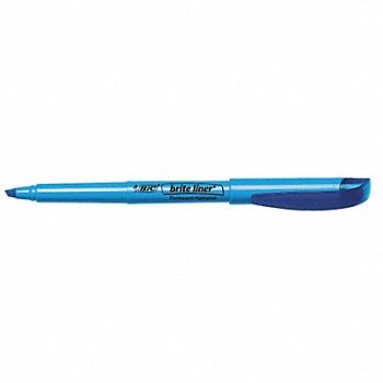 BIC Highlighter Flourescent Blue PK12, 35X936