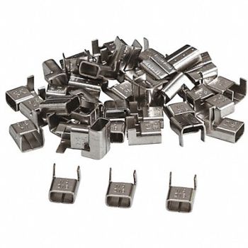 BRADY Banding Head SS 1/4 PK100, 35XG10