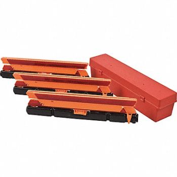 BRADY Emergency Warning Triangle Kit PK3, 35XL70