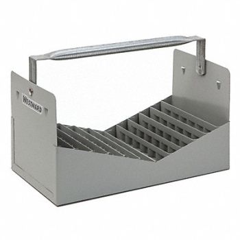 WESTWARD Nipple Box 12-1/2 W 7 D 6-5/8 H 42 Pckts, 35XR77