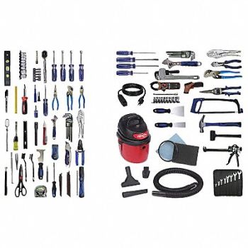 FLEXCART Maintenance/Engineering Tool Set 130pcs, 35XR85