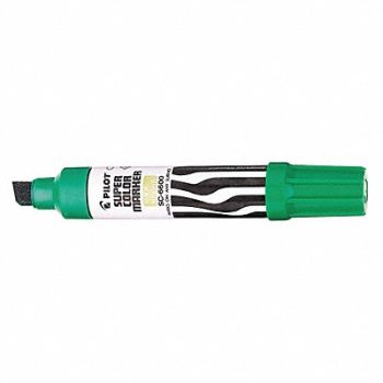 PILOT Permanent Marker Green Chisel, 35Y024